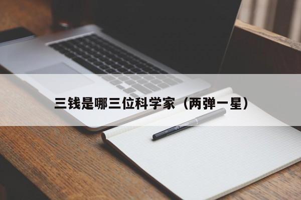 三钱是哪三位科学家（两弹一星）