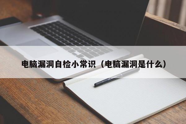 电脑漏洞自检小常识（电脑漏洞是什么）