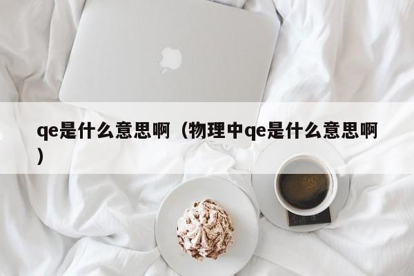 qe是什么意思啊（物理中qe是什么意思啊）